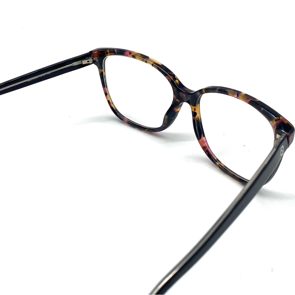 Gucci Logo Brown Rectangular Tortoise Prescriptio… - image 5